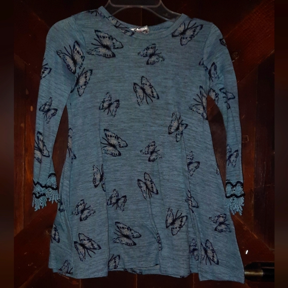 🍀3/15 Kint Works Butterfly Long Sleeve Shirt 🦋